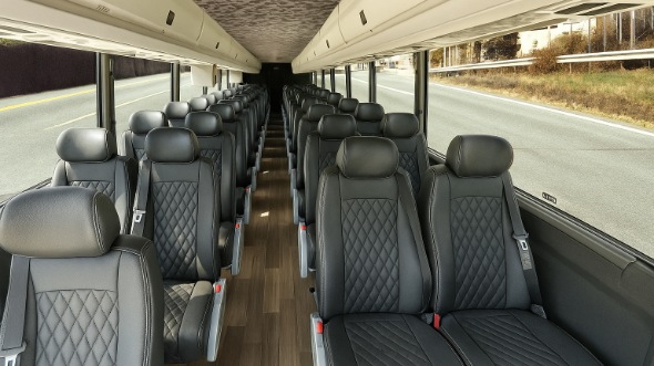 dublin 35 passenger minibus interior