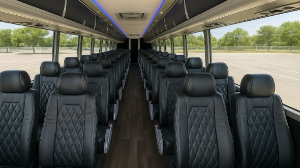 dublin 54 passenger charter bus rental